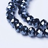 Electroplate Glass Beads Strands LS-EGLA-A034-P1mm-A18-3