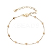 304 Stainless Steel Cable Chains Bracelets BJEW-JB11499-01-2
