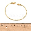 Brass Micro Pave Clear Cubic Zirconia Cuff Bangles for Women LS-BJEW-B145-08G-02-2