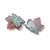 Two Tone Transparency Glass Pendants GLAA-T025-80B-2