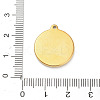 304 Stainless Steel Pendants STAS-C147-09G-3
