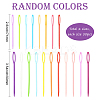 100Pcs 2 Styles Plastic Yarn Knitting Needles SENE-SP0001-02-2