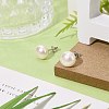 Valentine Presents for Her 925 Sterling Silver Ball Stud Earrings LS-EJEW-D029-9mm-2-7