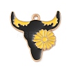 Western Cowboy Theme Alloy Enamel Pendants ENAM-A008-22KCG-01-1