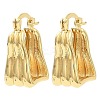 Rack Plating Brass Hoop Earrings EJEW-M223-07G-1
