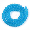 Transparent Glass Beads Strands GLAA-T032-T6mm-MD06-3