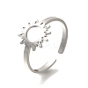 304 Stainless Steel Rings for Women RJEW-S238-03P-1