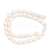 Natural Cultured Freshwater Pearl Beads Strands PEAR-D003-01D-06-3