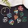 18Pcs 9 Style Rack Plating Alloy Enamel Pendants FIND-SZ0002-21-5