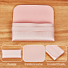 AHADEMAKER 4Pcs 4 Colors PU Imitation Leather Glasses Case AJEW-GA0005-19-7