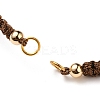 Adjustable Braided Polyester Cord Bracelet Making AJEW-JB00760-06-2