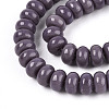 Opaque Solid Color Glass Beads Strands GLAA-ZX008-8mm-18S-3