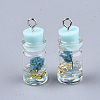 Glass Bottle Pendant Decorations LS-X-GLAA-S181-05B-2