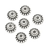 Tibetan Style Alloy Caps LF1235Y-NF-1