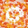 ABS Plastic Imitation Pearl Beads KY-G030-01G-1