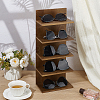 4-Tier Wood Wall Mounted Sunglasses Organizer Holder ODIS-WH0043-184A-5