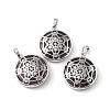 Natural Amethyst Pendants G-P498-04P-26-1