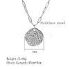 304 Stainless Steel Pendant Necklaces QZ6999-6-1