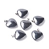 Synthetic Non-magnetic Hematite Pendants G-G956-B50-FF-1