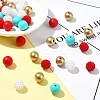 DIY Round Silicone & Acrylic & Berry Beads Making Findings Kits DIY-FS0006-26C-8