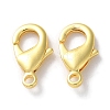 Rack Plating Brass Lobster Claw Clasps KK-F090-27G-03-1