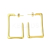 Ion Plating(IP) 304 Stainless Steel Stud Earrings EJEW-H009-01G-05-1
