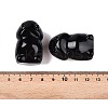 Natural Obsidian Monster Figurines DJEW-N003-01A-3