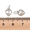 Valentine's Day Brass Charms KK-H292-57C-P-3