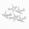 Tarnish Resistant 304 Stainless Steel Pendants STAS-P175-13P-1