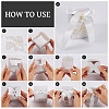 10Pcs Square Folding Candy Boxes CON-TA0001-12-5
