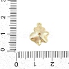 Rack Plating Brass with Cubic Zirconia Pendants KK-Q018-01G-3
