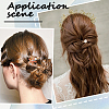 4 Bags 4 Colors Snap Hair Clips PHAR-CY0001-03-5