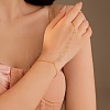 Gemstone Chip Link Chains for Women BJEW-G739-02G-2