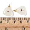 Natural White Jade Pendants G-H328-04G-C11-3