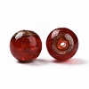 Handmade Gold Sand Lampwork Beads LAMP-C004-02-2