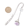 3Pcs Tibetan Silver Alloy Hook Bookmark AJEW-JK00401-3