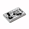 Tarot Theme Printed Acrylic Pendants MACR-G061-04P-3