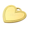 Ion Plating(IP) 304 Stainless Steel Pendants STAS-D194-18G-2