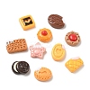 Opaque Resin Imitation Food Decoden Cabochons CRES-H002-01B-2