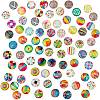 Glass Cabochons GGLA-R040-25mm-04-3