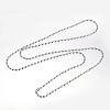 304 Stainless Steel Necklaces NJEW-D281-21-1