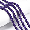Handmade Polymer Clay Beads Strands CLAY-R089-6mm-161-5