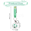 Soccer Keychain Cool Soccer Ball Keychain with Inspirational Quotes Mini Soccer Balls Team Sports Football Keychains for Boys Soccer Party Favors Toys Decorations JX297A-3