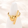 304 Stainless Steel Finger Rings for Women LS-RJEW-Z107-02G-1