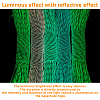 20M 4 Colors Luminous Glow in the Dark Polyester Cord AJEW-SP0004-85-7