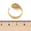 304 Stainless Steel Open Cuff Rings RJEW-Z078-04G-5