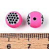 Fruits Theme Handmade Polymer Clay Beads CLAY-T022-04E-3
