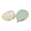 Natural Amazonite Pendants G-E526-01B-3