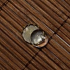 9.5~10mm Clear Domed Glass Cabochon Cover for Flat Round DIY Photo Brass Cabochon Making DIY-X0103-AB-NR-3