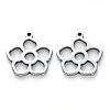 Tarnish Resistant 304 Stainless Steel Pendants STAS-N092-92-2